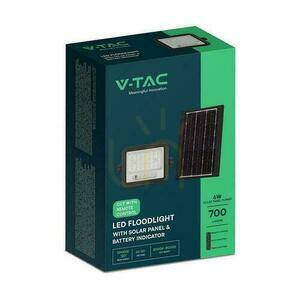 V-TAC 50W CCT sol LED-projektor fjärrkontroll automatisk timer IP65 svart VT-54W 700lm 3 års garanti small 5