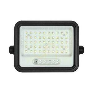 V-TAC 100W CCT sol LED-projektor fjärrkontroll automatisk timer IP65 svart VT-104W 1000lm 3 års garanti small 1