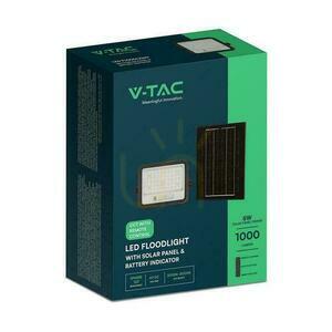 V-TAC 100W CCT sol LED-projektor fjärrkontroll automatisk timer IP65 svart VT-104W 1000lm 3 års garanti small 5