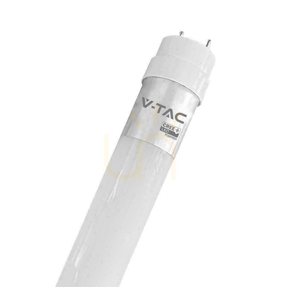 Kontrollera LED T8 V-TAC CREE CHIP lysrör 120cm 12W G13 150Lm/W nano plast VT-012 4000K 1800lm 6 års garanti LED T8 V-TAC CREE CHIP lysrör 120cm 12W G13 150Lm/W nano plast VT-012 4000K 1800lm 6 års garanti