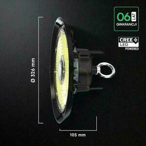 V-TAC LED UFO high bay CREE CHIP IP65 ALU armatur 135Lm/W 200W VT-91202 4000K 27000lm 6 års garanti 1 V-TAC LED UFO high bay CREE CHIP IP65 ALU armatur 135Lm/W 200W VT-91202 4000K 27000lm 6 års garanti small 1
