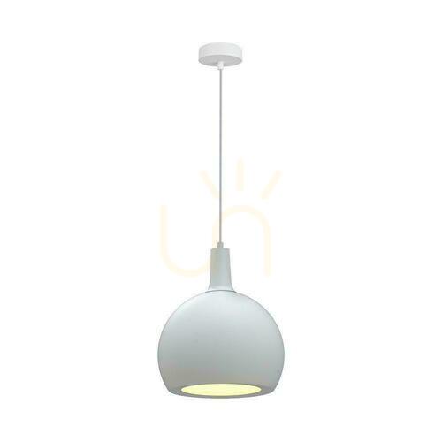 Kontrollera V-TAC E27 280x218mm pendelarmatur vit VT-89020