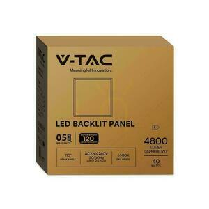 LED-panel V-TAC 40W 600x600 bakgrundsbelysning 33mm 120Lm/W VT-61042 6500K 4800lm 5 års garanti 3 LED-panel V-TAC 40W 600x600 bakgrundsbelysning 33mm 120Lm/W VT-61042 6500K 4800lm 5 års garanti small 3