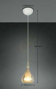 Trio ALDEA taklampa 349400113 small 6