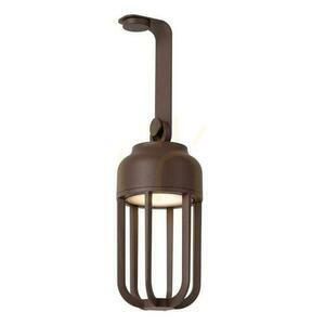 Lucide WELLS utomhus vägglampa LED brun IP54 33809/05/97 small 4