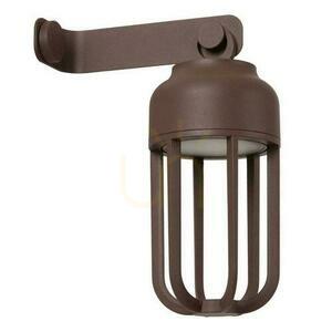 Lucide WELLS utomhus vägglampa LED brun IP54 33809/05/97 small 1