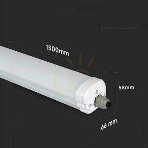 V-TAC CREE CHIP G-series 150cm 48W 135Lm/W VT-1574 4000K 6430lm hermetisk LED-armatur 6 års garanti small 10