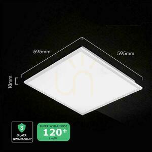 LED-panel V-TAC 40W 600x600 slim 18mm 120Lm/W VT-61041 6500K 4800lm 3 års garanti 3 LED-panel V-TAC 40W 600x600 slim 18mm 120Lm/W VT-61041 6500K 4800lm 3 års garanti small 3