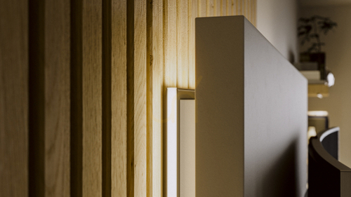 Kontrollera TEKKNI+ HELSE+ utanpåliggande LED-profil 1 m, obehandlad aluminium, 16 × 15,7 mm
