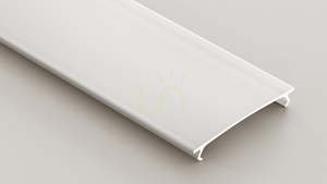 TEKKNI HEDE infällt LED-profilset, svart, opal kåpa 2,02 m small 5