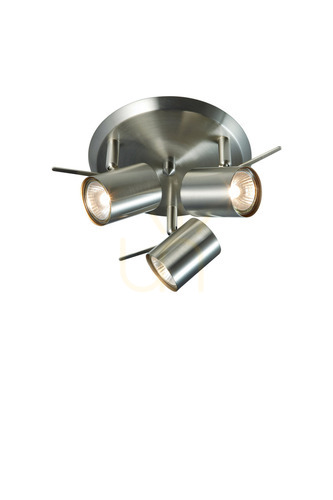 Kontrollera Plafond Markslojd HYSSNA 3L stål 25 cm 105484