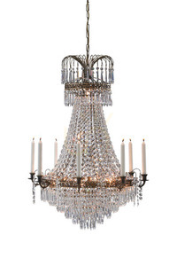 Ljuskrona Markslöjd LACKÖ 9L transparent metall 66 cm 100659 small 0