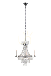 Ljuskrona Markslöjd Marielund 3-ljus krom kristall 50 cm 105156 small 0