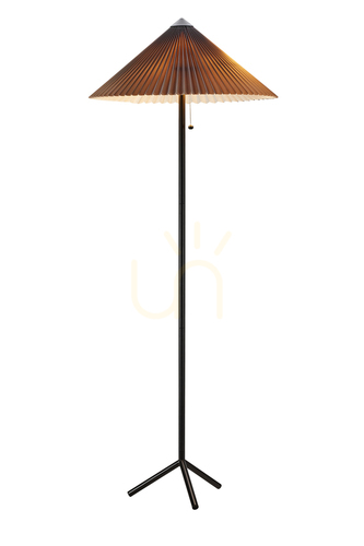 Kontrollera Golvlampa Markslöjd Plisado 2L grå metall 140 cm 108761