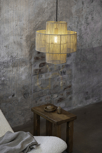 Pendant Light Markslojd SOGA 108767 Natural Jute Steel 40 cm small 1