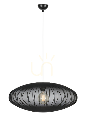 Kontrollera Pendant Light Markslojd Florence 75 Black Metal 108789