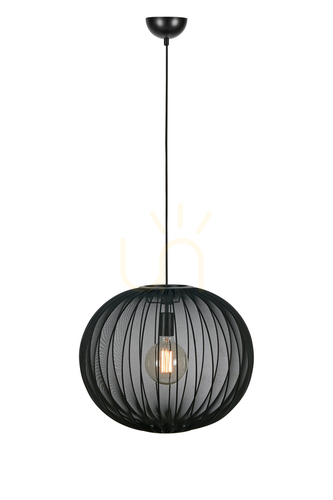 Kontrollera Pendant Light Markslojd Florence 50 Black Metal 108791