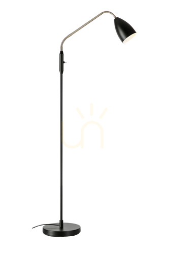 Kontrollera Golvlampa Markslöjd PATRO 108886 LED 3-steg svart