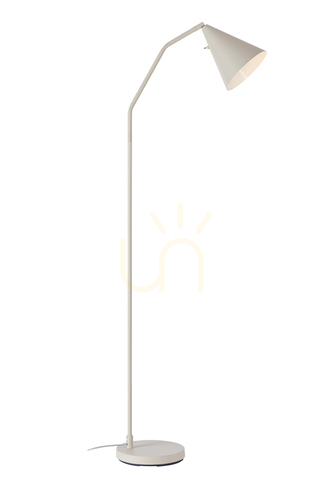 Kontrollera Golvlampa Markslöjd FUNIL 108890 beige LED 144 cm stål