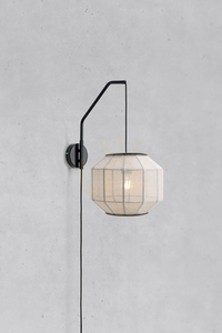 Vägglampa Markslojd Asuka 108957 svart stål 50 cm small 1
