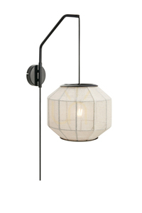 Vägglampa Markslojd Asuka 108957 svart stål 50 cm small 0