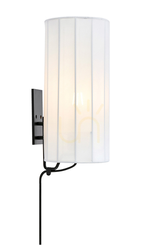 Kontrollera Vägglampa Markslöjd Hikari svart stål 31 cm 108960