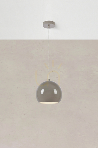 Kontrollera Pendant Light Markslojd POP Grey Steel 20 cm 108989