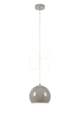 Kontrollera Pendant Light Markslojd POP Grey Steel 20 cm 108989