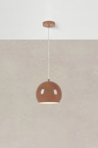 Kontrollera Pendant Light Markslojd POP 108990 Brown Steel 20 cm