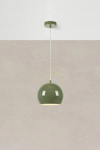 Kontrollera Pendant Light Markslojd POP Green Steel 20 cm 108991