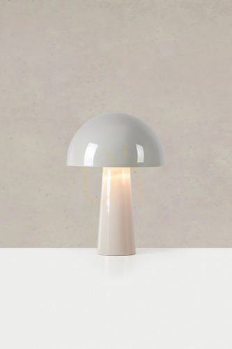Kontrollera Bordslampa Markslöjd Mantar grå stål 36 cm 108993
