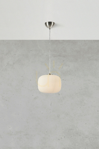 Pendant Light Markslojd SOBER 109008 Satin Nickel Steel 25 cm small 1