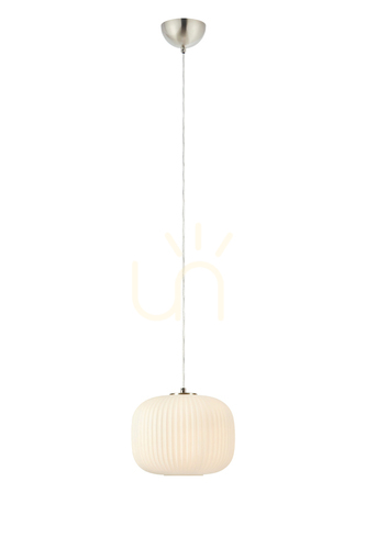 Kontrollera Pendant Light Markslojd SOBER 109008 Satin Nickel Steel 25 cm