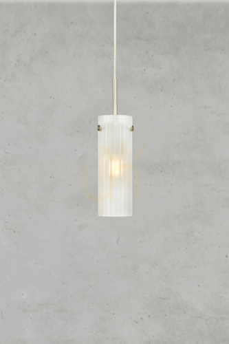 Kontrollera Pendant Light Markslojd TIBIA 1L Frosted Satin Nickel Steel 109014