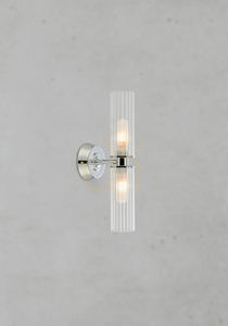 Vägglampa Markslojd Rimini 2L krom IP44 109027 small 1