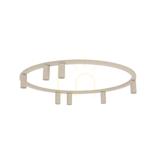 Kontrollera Nowodvorski FOURTY ROUND VII beige taklampa 7xGU10 R35 11948