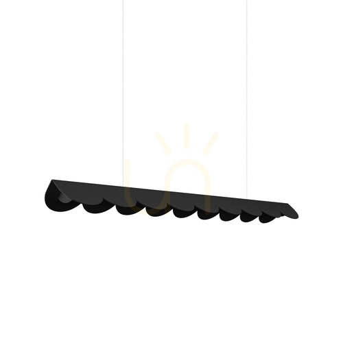 Kontrollera BISCUIT 100 svart LED 3000K taklampa