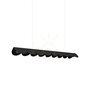 BISCUIT 100 svart LED-pendellampa 3000 K small 0