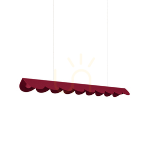 BISCUIT 100 vinröd LED 3000K taklampa small 0