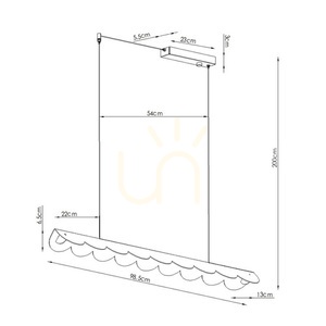 BISCUIT 100 ultramarin LED 4000K taklampa small 1