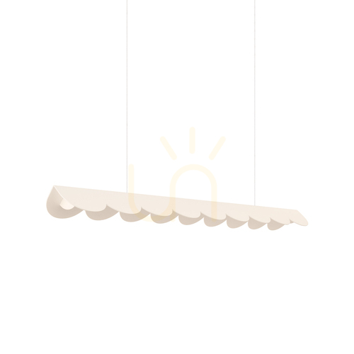 Kontrollera BISCUIT 100 beige LED 4000K taklampa