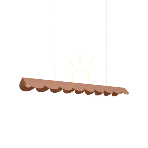 Kontrollera BISCUIT 100 mocca LED 4000K taklampa