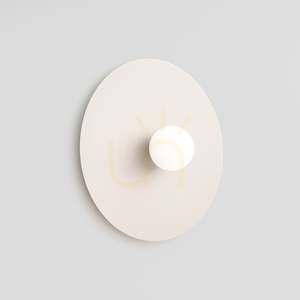 Vägglampa AKE 50 beige small 2