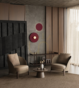 Vägglampa AKE 50 beige small 8