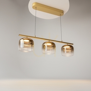 Hänglampa Maytoni Spirito guld LED dimbar MOD286PL-L12G3K small 2
