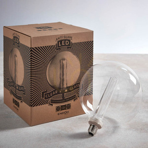 Globe Transparent E27 Endon Glaspendel 20 cm small 6