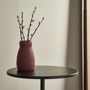 Stående lampa Endon Halo svart stål glas 175 cm E14 small 1