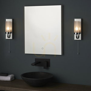 Vägglampa Endon Edrea Krom G9 Stål Glas small 6