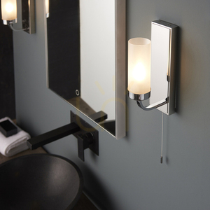 Vägglampa Endon Edrea Krom G9 Stål Glas small 7
