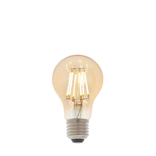 Kontrollera Endon LED-filamentlampa GLS E27 6 W, bärnstensfärgad, dimbar